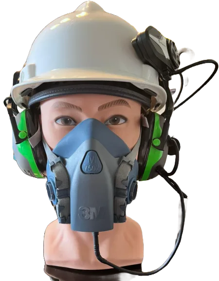 Moman Respirator Mining Intercom
